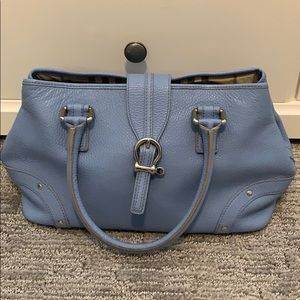 Pristine condition Burberry leather shoulder bag
